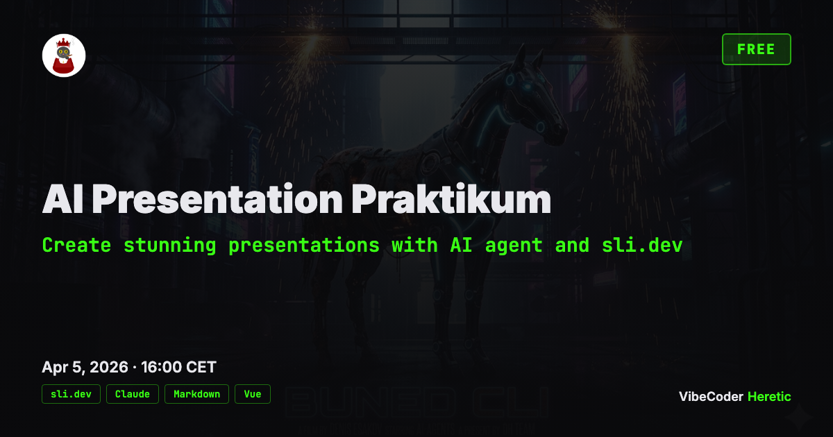 AI Presentation Praktikum  Free